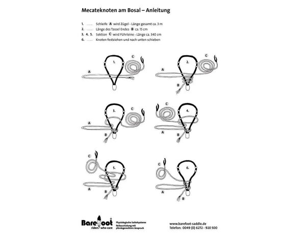 Barefoot Mecate in 2 Qualitäten, 58,95 €